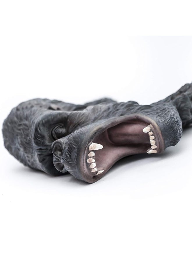 Yolococa Yolococa Gorilla Hand Puppet Realistic Latex Soft Animal Toy Storytelling Role Play Party Supplies for Kids  - Image 3