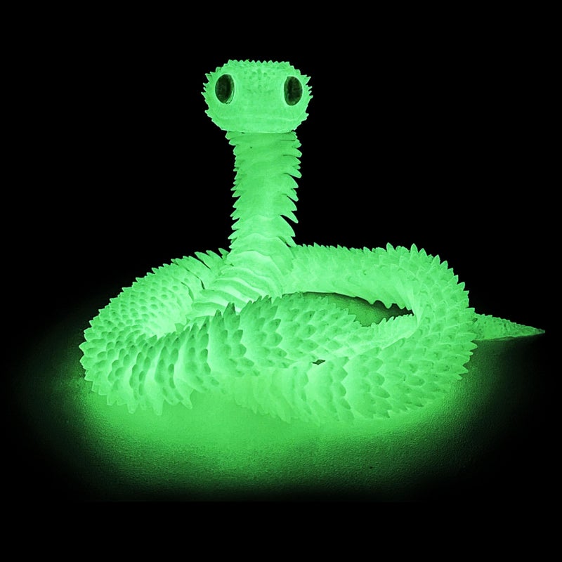 UXBSTM 30in 3D Printed Snake Toys Large Fidget ADHD 3D Printed Toys Perfect Desk Pet for 3D Printed Animal Collectors - Image 3