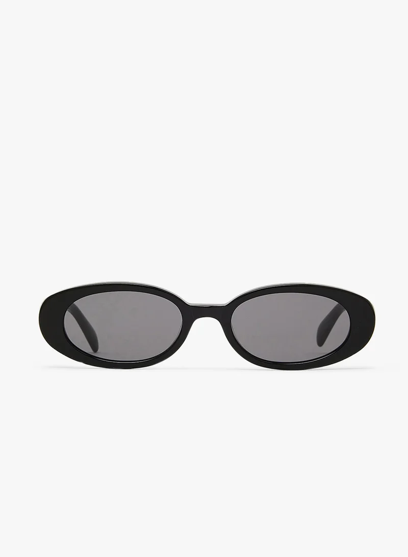 KAREN WAZEN Olivia Oval Sunglasses