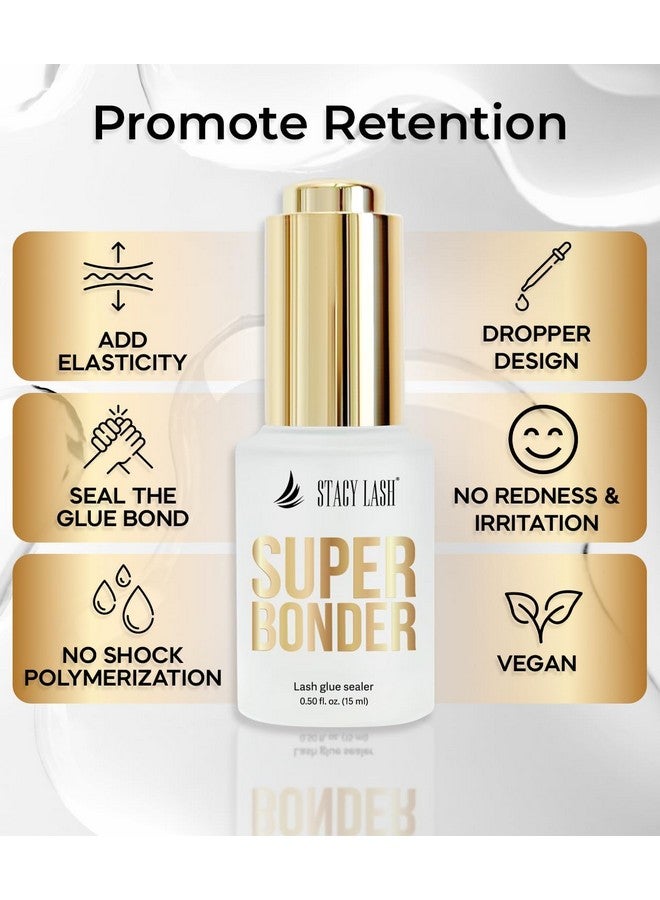 Stacy Lash Super Bonder for Lash Extensions by Stacy Lash/Locks Eyelash Glue Fumes/Lash Extension Primer Complement/Lash Bonder for Mink Individual Lashes/Eyelash Extension Supplies  - Image 4