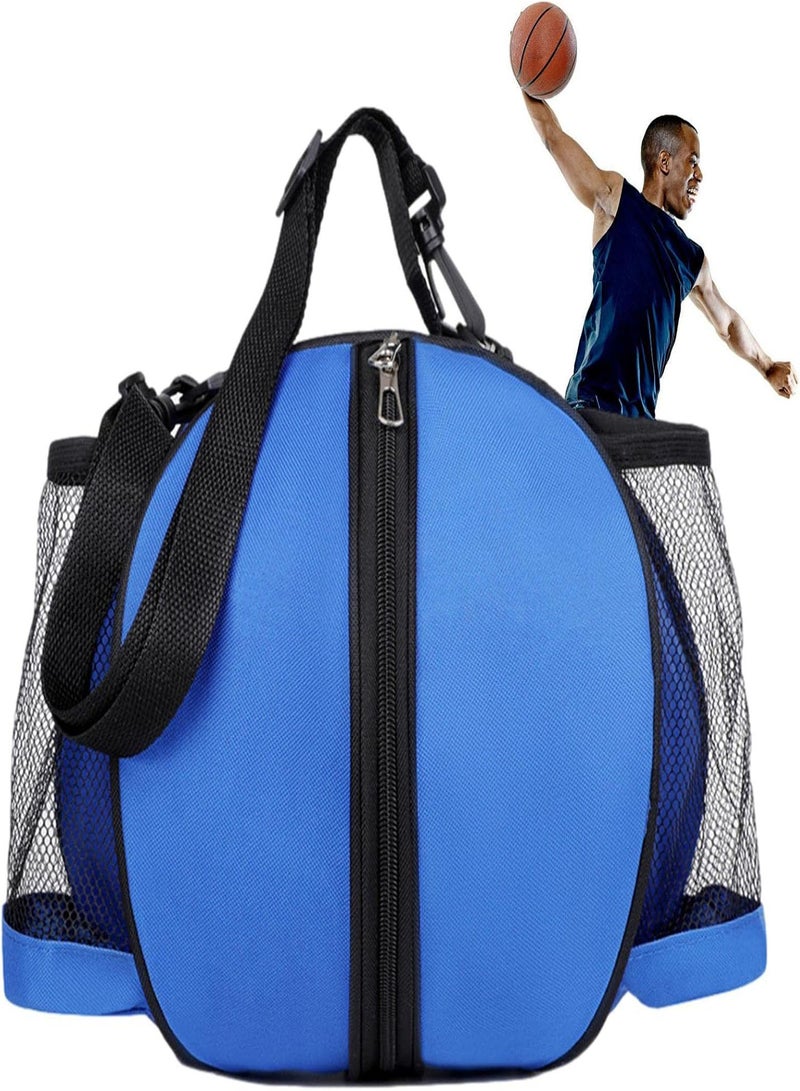 GGOOT Volleyball Bag Backpack - Portable Football Basketball Carrier Bag Round Shaped | Sports Bag for Basketball, Soccer, and Volleyball - Image 1
