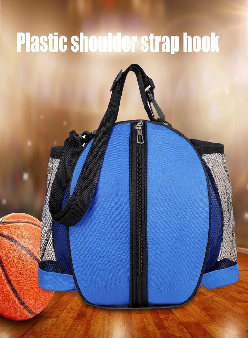 GGOOT Volleyball Bag Backpack - Portable Football Basketball Carrier Bag Round Shaped | Sports Bag for Basketball, Soccer, and Volleyball - Image 2
