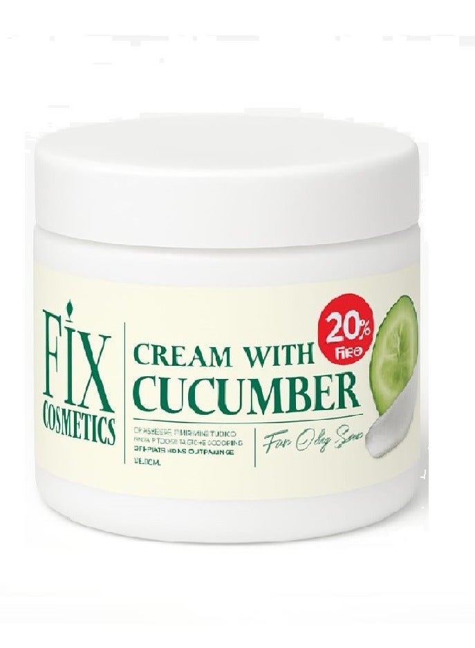 فيكس- كريم مرطب بشرة  خيار 250مم