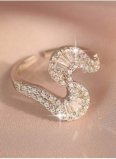 Elegance Trendy Silver Plated Ring For Women One Size  - Image 4
