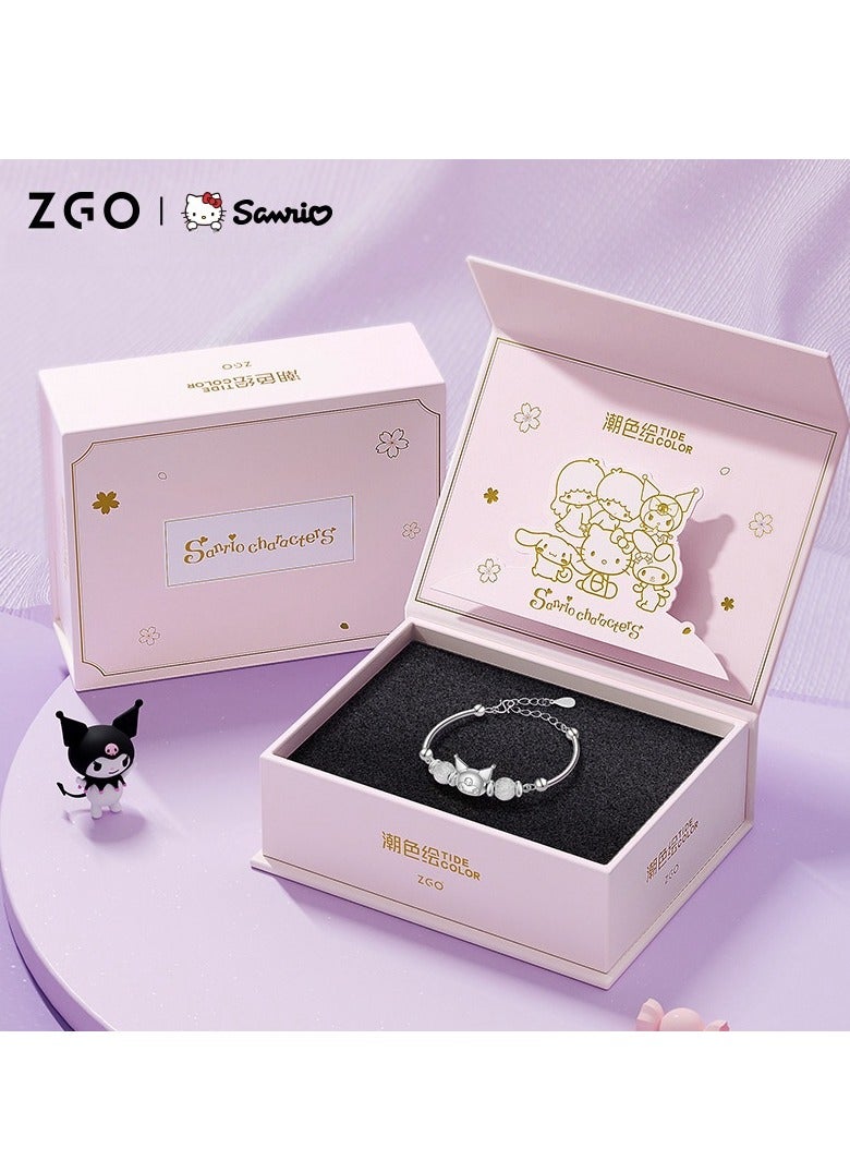ZGO Pure Silver Bracelet, Birthday And School Start Gift, Exquisite Jewelry  - Image 4