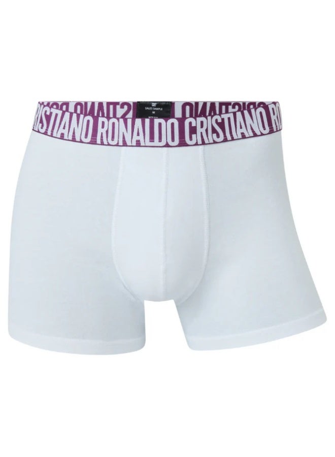 CR7 Men’s 3‑Pack Premium Cotton Blend Trunk Underwear Set – Breathable Comfort & Stylish CR7 Waistband - Image 4