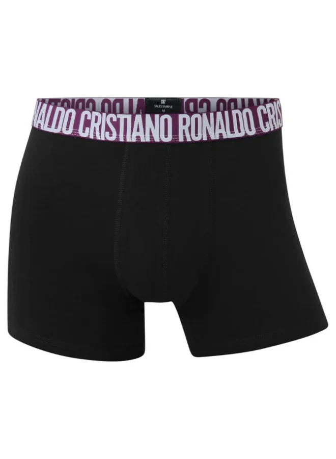 CR7 CR7 Men’s 3‑Pack Premium Cotton Blend Trunk Underwear Set – Breathable Comfort & Stylish CR7 Waistband