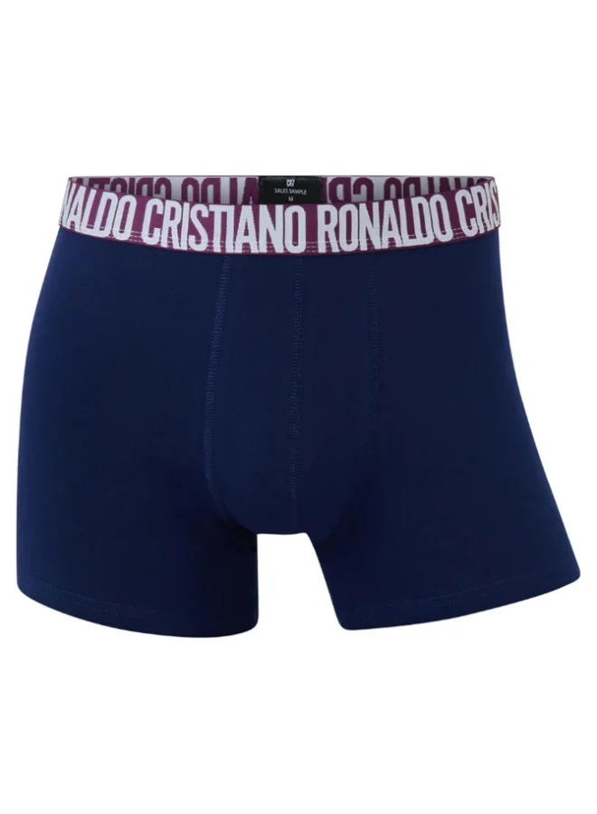 CR7  CR7 Men’s 3‑Pack Premium Cotton Blend Trunk Underwear Set – Breathable Comfort & Stylish CR7 Waistband for Men | Best Price UAE