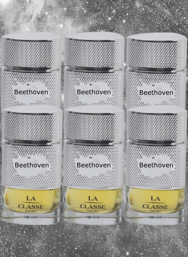Beethoven 6 Pieces La Classe For Men EDP 100ML - Image 1