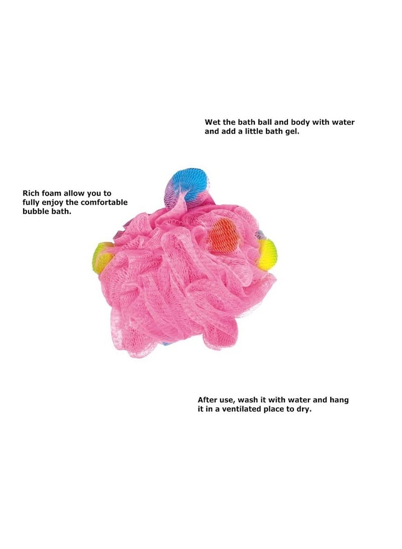 1 Soft Mesh Sponge Body Wash Loofah for Women and Men - Daily Freshness and Cleansing for Deep Body Cleansing - Image 3