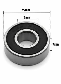 Generic Ball Bearing, 10 Pcs 608-2RS Industrial Bearings  - Image 4