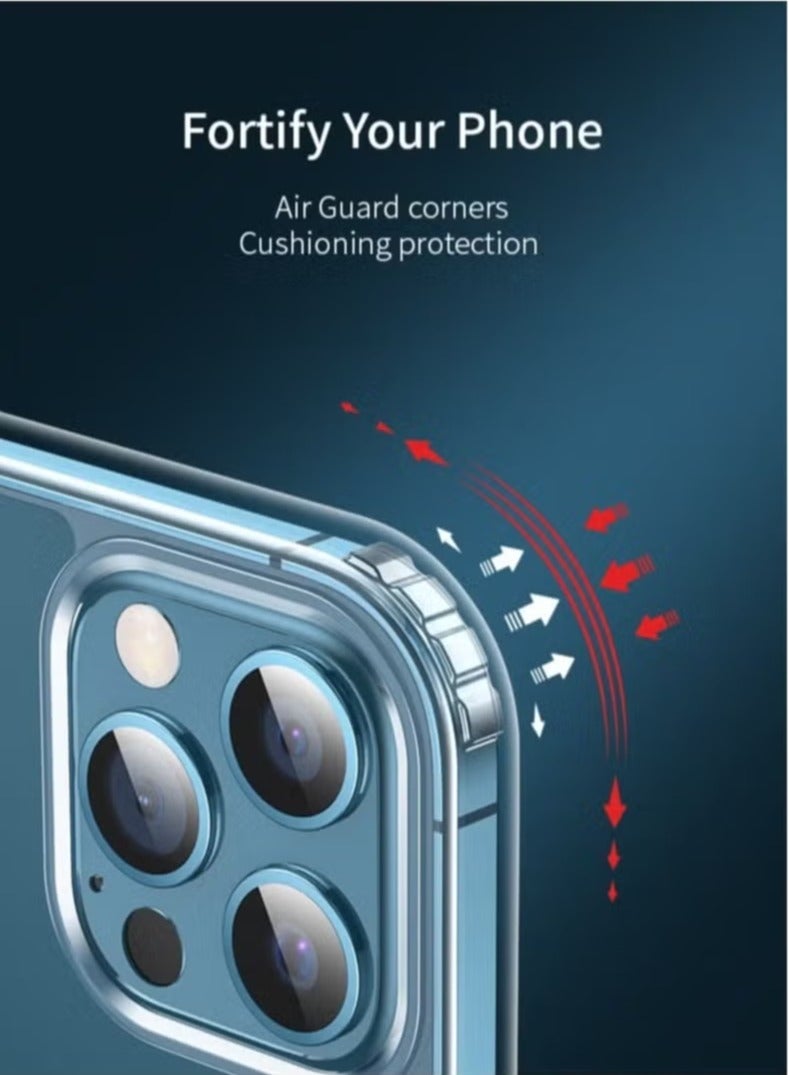 ELTRAZONE MagSafe Compatible Case for iPhone 16 Plus with Shockproof Protection, Anti-Yellowing Clear Design, Scratch Resistance, Ultra Slim Durability, and Wireless Charging Support - Image 2