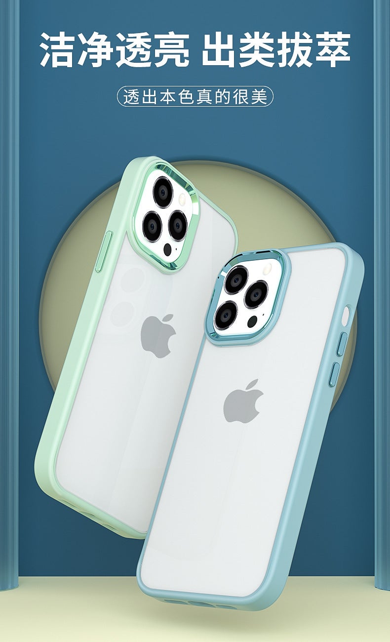 Titanium Original Color iPhone16 Phone Case for Apple 15ProMAX Eagle Eye Transparent 14 Drop-resistant Protective Case - Image 4
