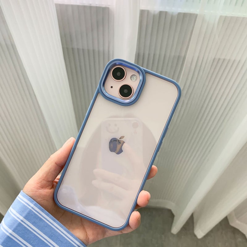 Titanium Original Color iPhone16 Phone Case for Apple 15ProMAX Eagle Eye Transparent 14 Drop-resistant Protective Case - Image 1