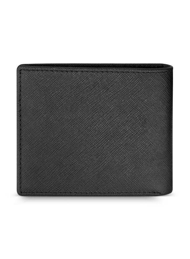 CERRUTI 1881 Black Leather Wallet for Men - Image 3