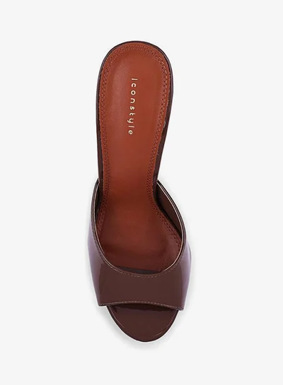 IconStyle Patent Platform Mule Heels