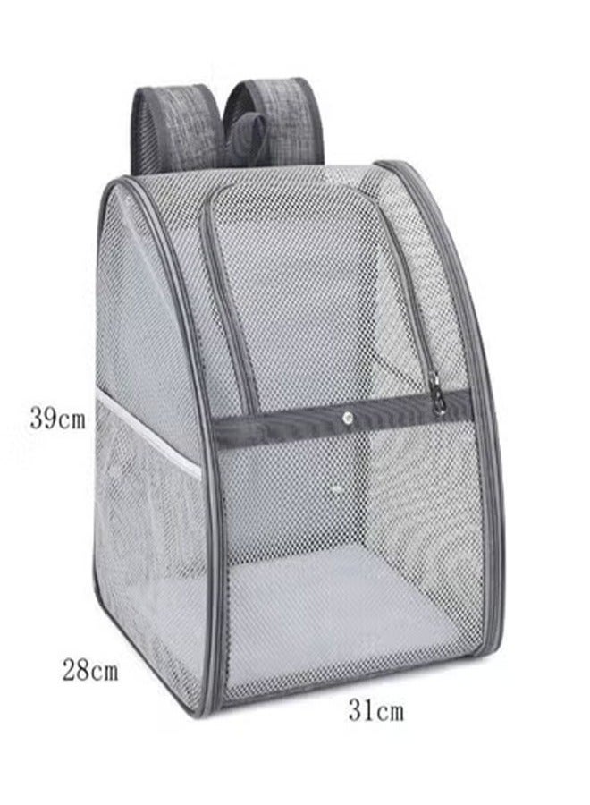 keke Pet Backpack Carrier for Small Cats Dogs | Ventilated Design, Safety Straps, Buckle Support  - Image 2