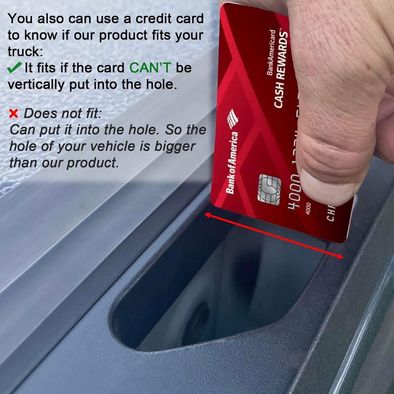 TOPINSTALL Stake Pocket Covers Compatible with Silverado 1500 2500HD 3500HD,Truck Bed Caps - Image 2