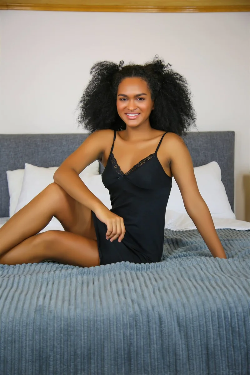 Pamuk Atölye Rope Strap Nightgown 610