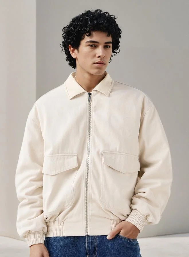 لي كوبر جاكيت بومبر بسحاب كامل رجالي لي كوبر بقصة عادية