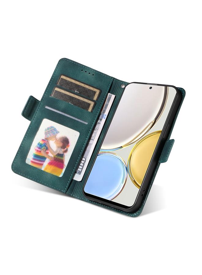 S-TOP Case For Honor Magic4 Lite 4G / 5G Embossed Rhombus Starry Leather Phone Case - Image 4