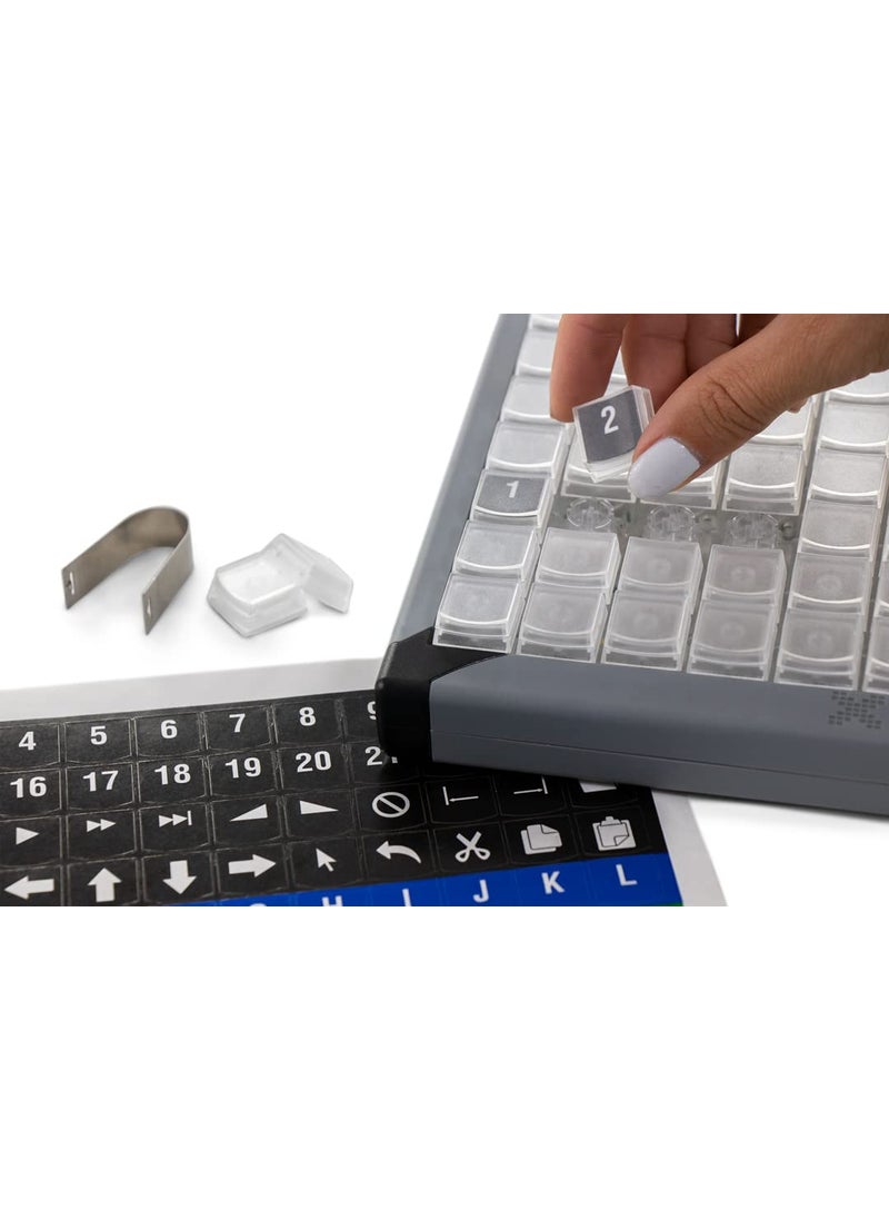 X-keys X-keys Programmable USB Keypads and Keyboards (80 Key, XK-80)  - Image 2