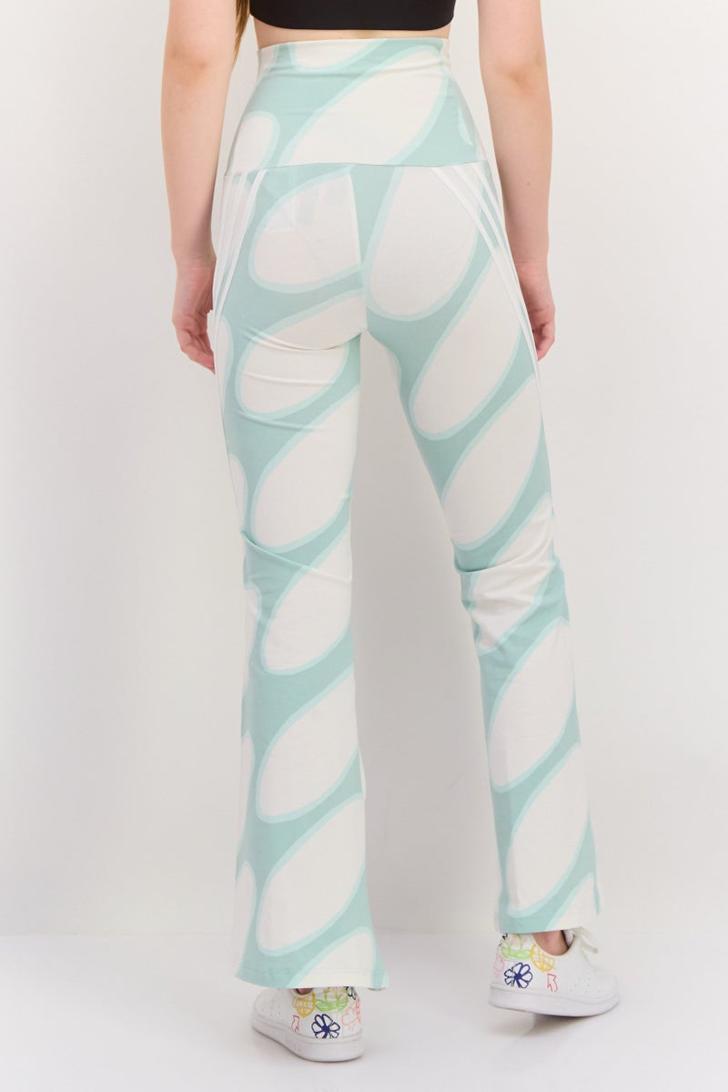 Adidas Women Sportswear Fit  Training Pants, White  - Image 3