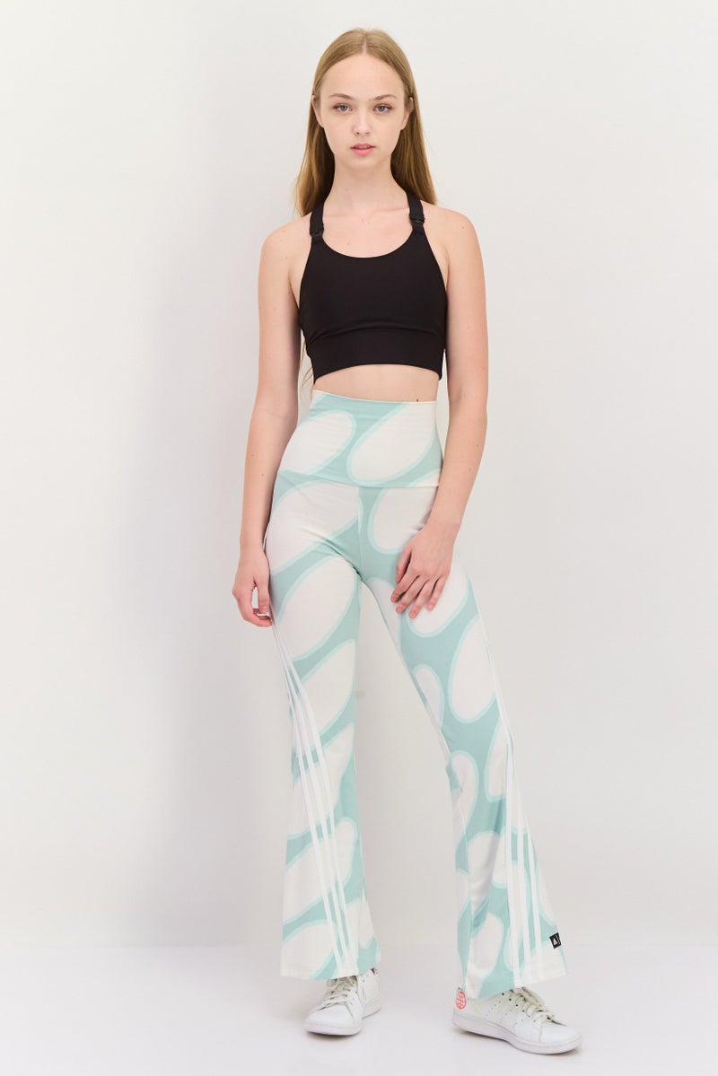 Adidas Women Sportswear Fit  Training Pants, White  - Image 2