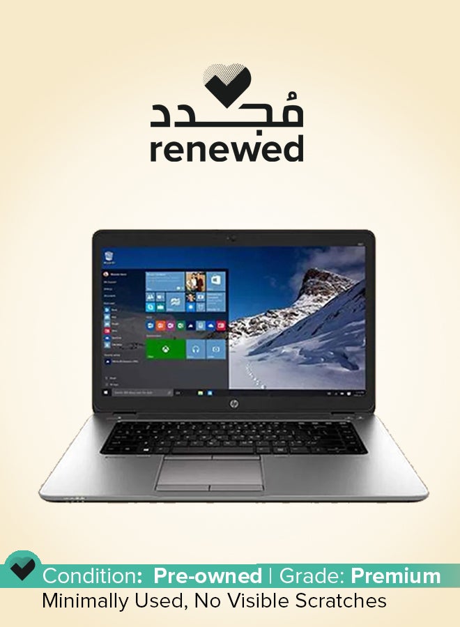 HP Renewed - Elitebook 850 G3 With 15.6-Inch Display Screen,Core i5-6th Generation/8GB RAM/256GB SSD/Windows 10 English Silver - Image 1