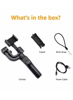 DIGI CORE Gimbal Stabilizer For Smartphones iPhone Stabilizer For Video Recording With Face Tracking F10 Pro 3-Axis Gimbal For Android & iPhone Multimode Foldable Gimbal For Vlog Recording And Travel Shoot  - Image 2