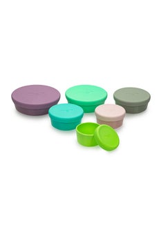 melii Stacking And Nesting Food Storage Containers With Silicone Lids - 12 Piece Set  - Image 5