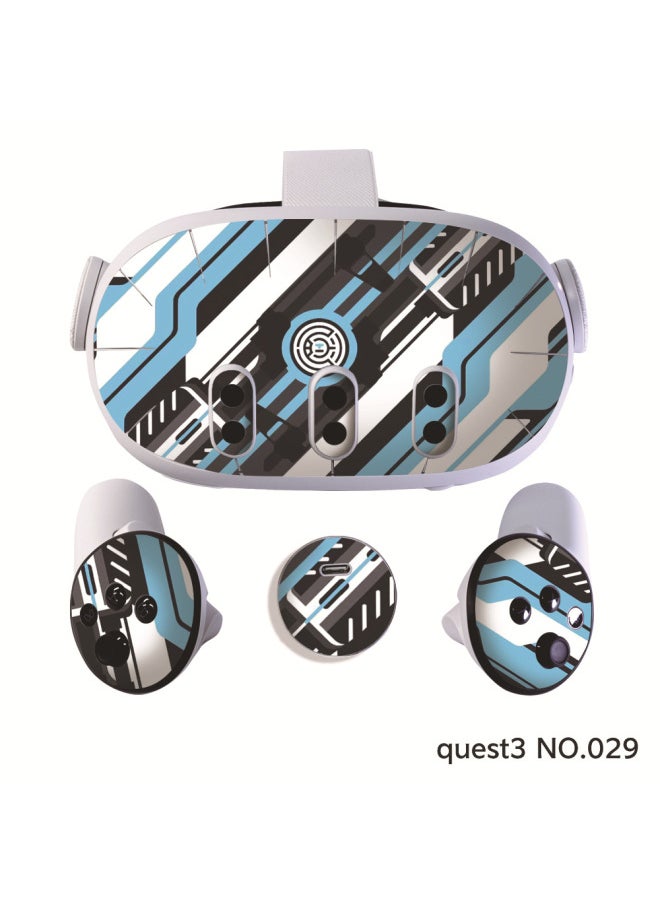 Generic Quest3 Stickers Are Suitable For Meta Quest 3 Skins Skin Color Stickers Protective Film Paste Without Residual Glue-Color:29  - Image 1