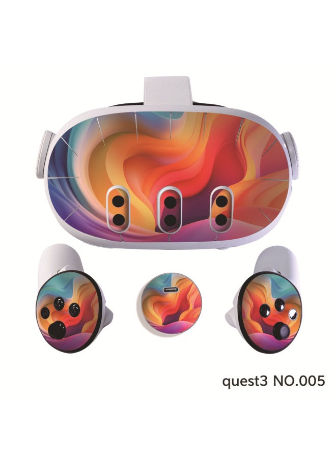 Generic Quest3 Stickers Are Suitable For Meta Quest 3 Skins Skin Color Stickers Protective Film Paste Without Residual Glue-Color:29  - Image 2
