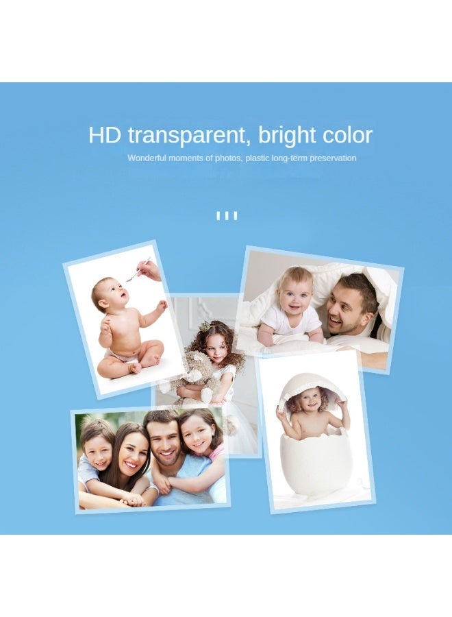 100-Piece Laminating Pouch Film Set Clear（154*216mm） - Image 2