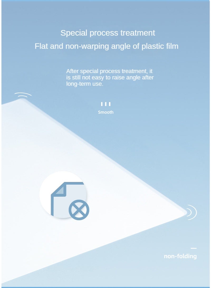 100-Piece Laminating Pouch Film Set Clear（154*216mm） - Image 4