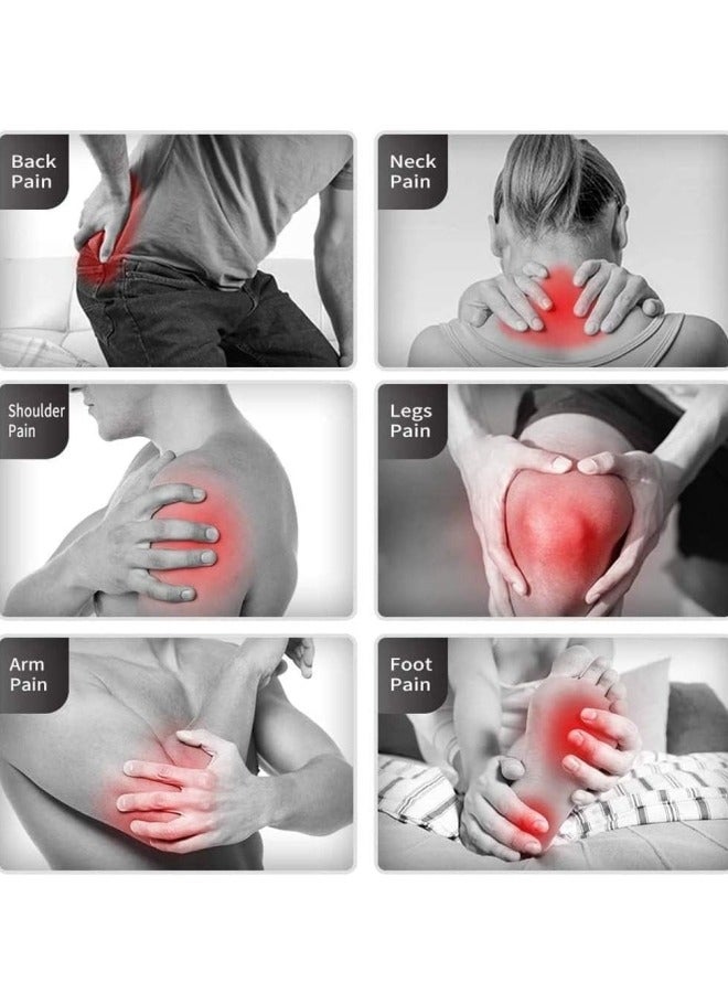 ALongDeng Neck Massager with Heat Shiatsu Massager for Neck Back Shoulder Foot and Leg Deep Tissue 3D Kneading Helps to Relax Muscles at Home and Car  - Image 2