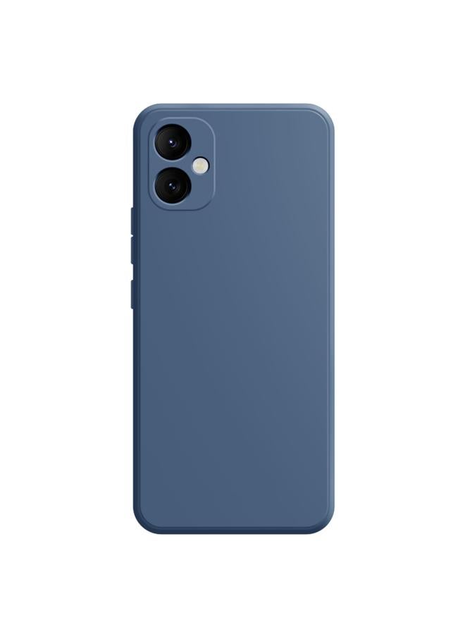 اس-توب جراب لهاتف Samsung Galaxy A05 مصنوع من السيليكون السائل المقلد - Image 1