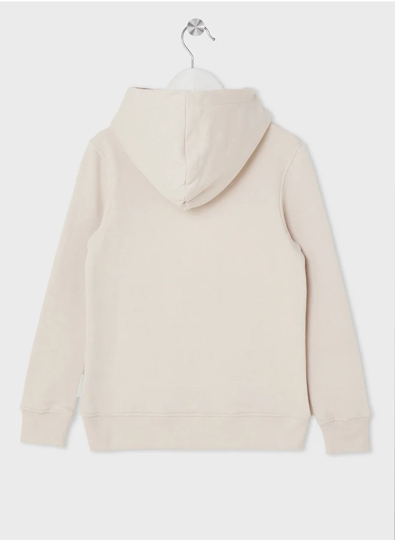 Jack & Jones Junior Kids Graphic Print Hoodie