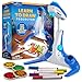 Blue Marble Learn to Draw Projector Kids Image Projector for Tracing with 9 Colorful Markers 4 Image Discs with 25 Animals Dinos Creatures to Draw PatentPending Drawing Projector for Kids - Image 3