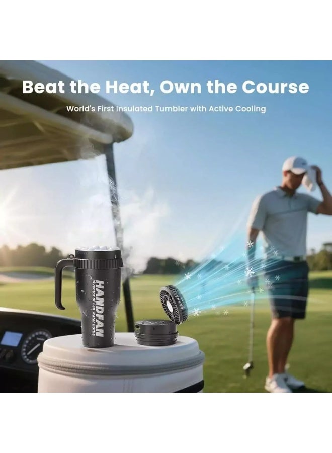 HandFan M440 Portable Water Smart Bottle with Fan - Image 3
