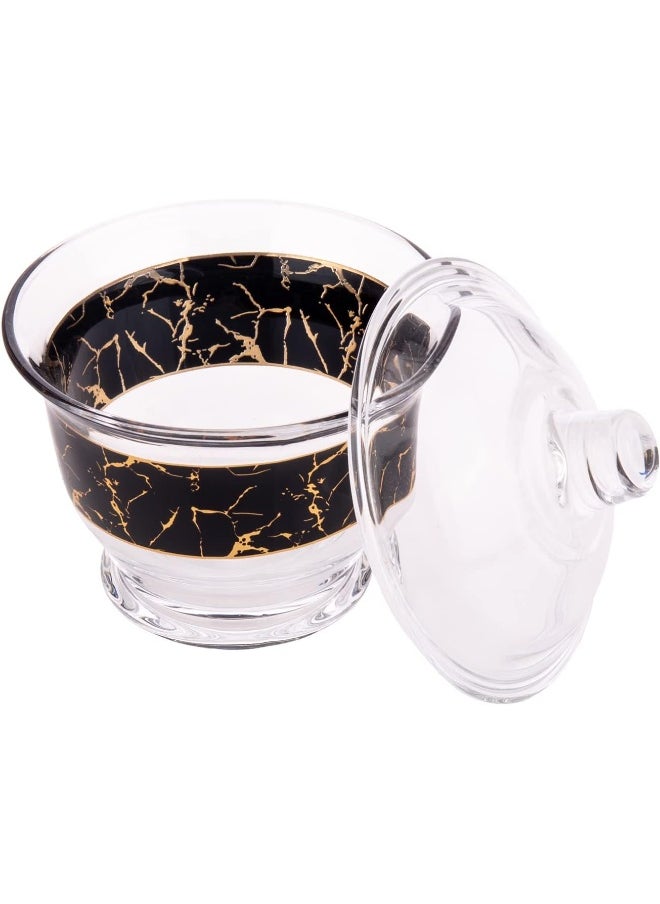 AKDC AKDC Sugar Pot L(9CM) XW(9CM) XH(7CM) Transparent  - Image 3