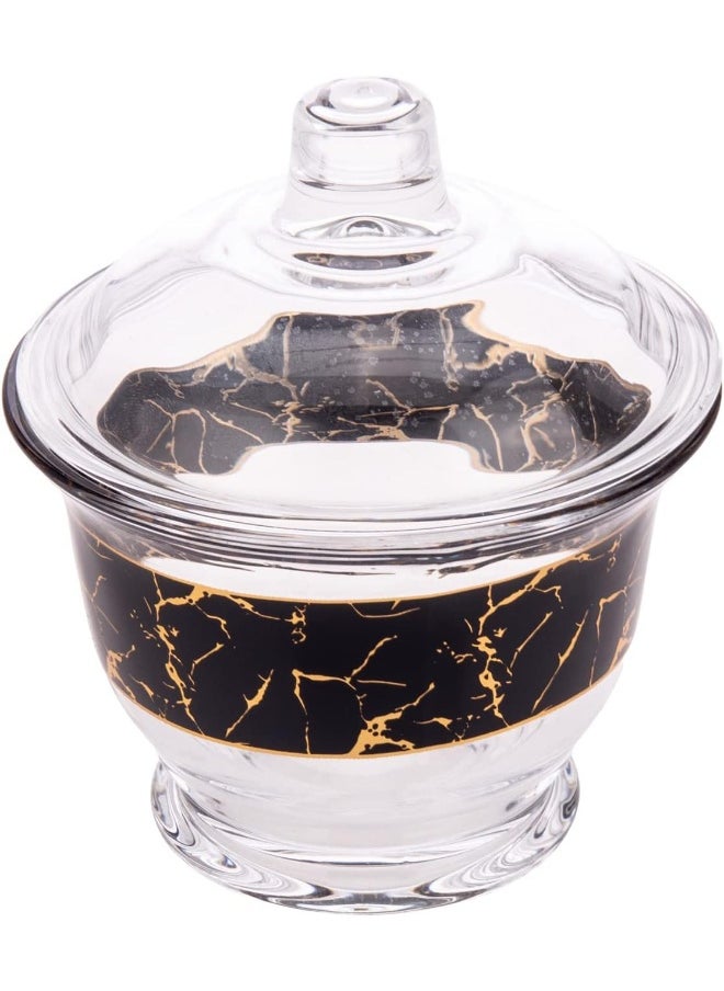 AKDC AKDC Sugar Pot L(9CM) XW(9CM) XH(7CM) Transparent  - Image 1