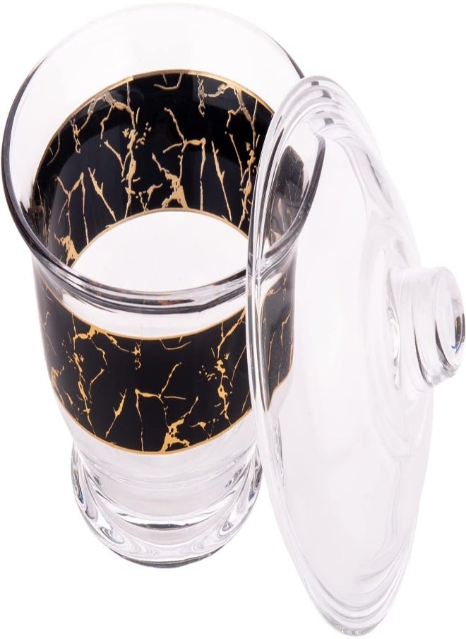 AKDC AKDC Sugar Pot L(9CM) XW(9CM) XH(7CM) Transparent  - Image 5
