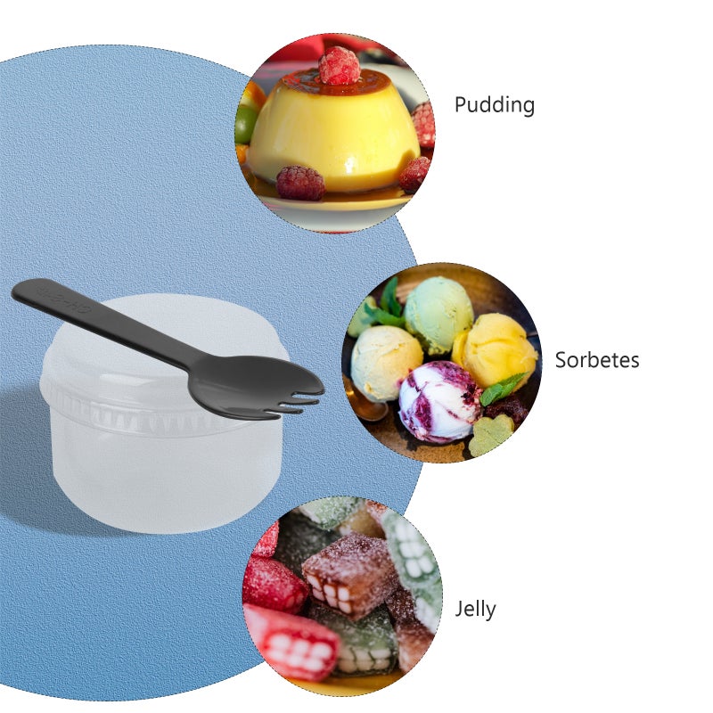 100 Sets of Baking Pudding Cup Pudding Beaker - Image 5
