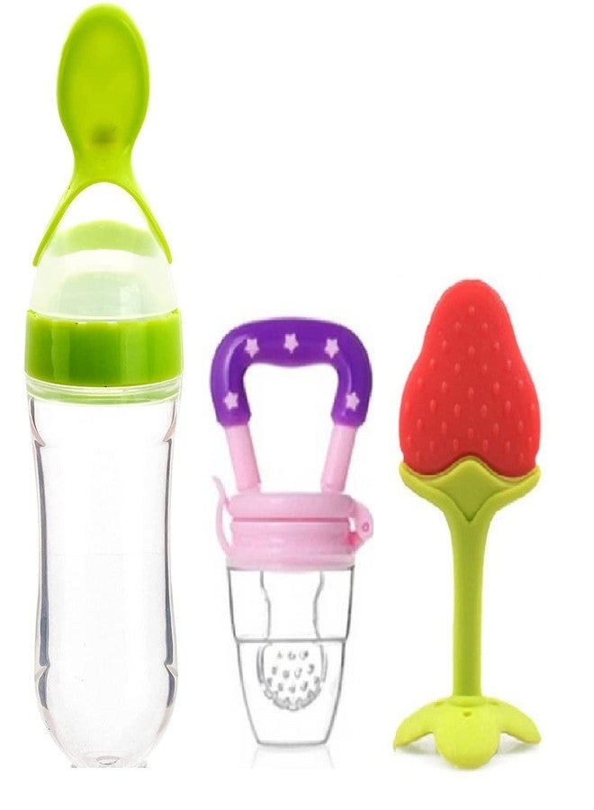 Aplam Chaplam Baby Fruit Nibbler/Baby Fruit Nipple/Pacifier for Babies 4 Months and Above (Multicoloured) - Image 1