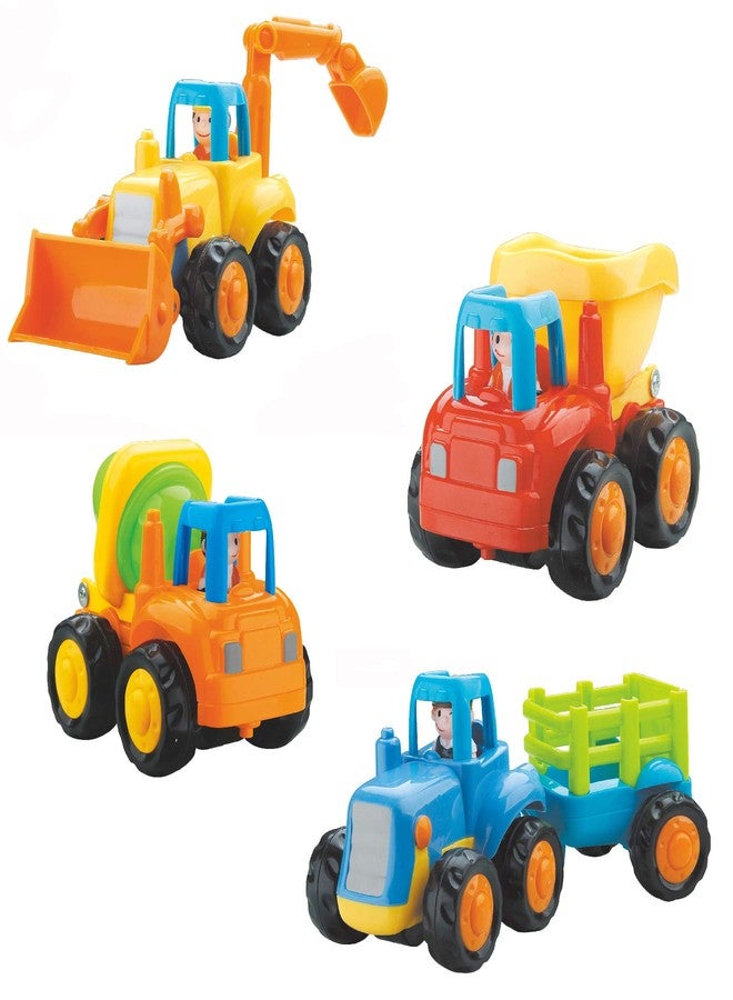 higadget™ Unbreakable Construction Trucks Toy Set ( Set of 4 ) - Image 1