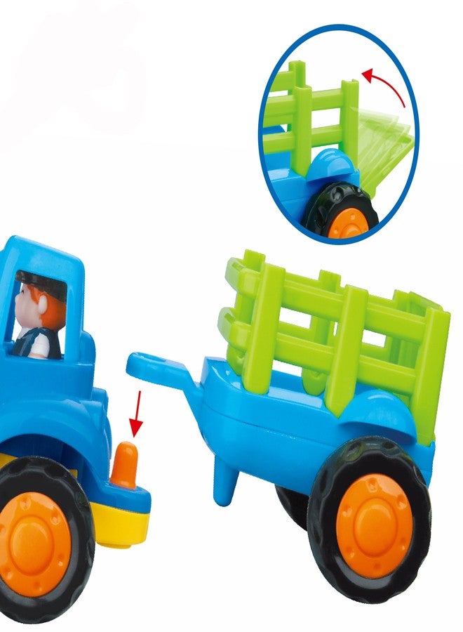 higadget™ Unbreakable Construction Trucks Toy Set ( Set of 4 ) - Image 4