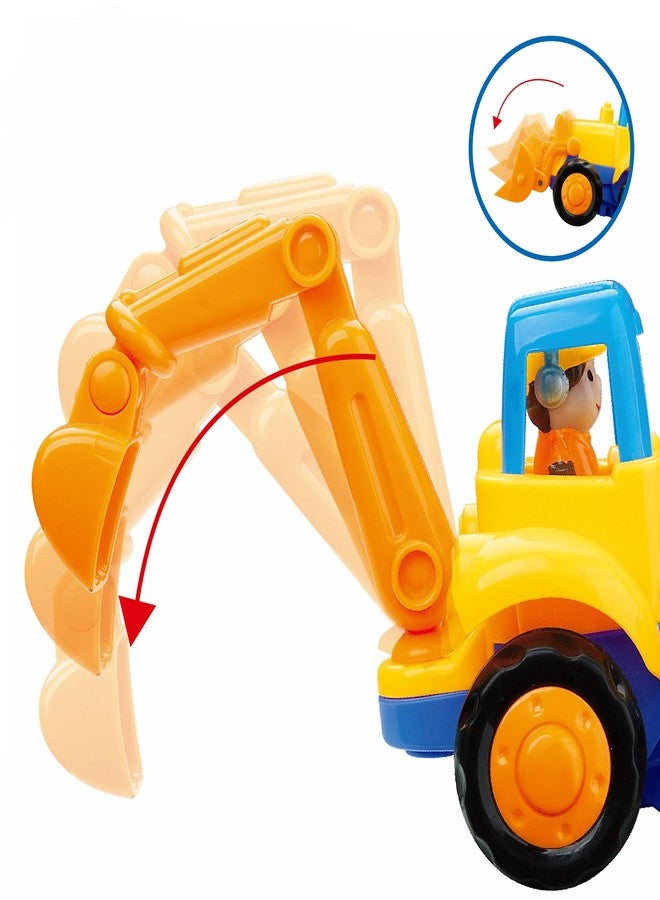 higadget™ Unbreakable Construction Trucks Toy Set ( Set of 4 ) - Image 3