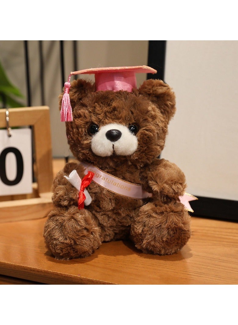 general Dr.Graduation Plush, Giant Plush Doll, Cute Animal PhD Toy, Gift for Kids, Girls, and Boys