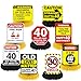 Woosytoo Funny 40th Birthday Decorations 9Pcs 40th Birthday Honeycomb Centerpieces for Adults 40 Years Old Party Decor Cheers to 40 Years Party Banner Table Topper Caution Logos Sign for Men Women - Image 2